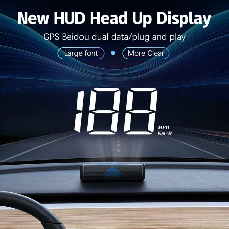 Car Speedometer Heads Up Display Windshield Projector