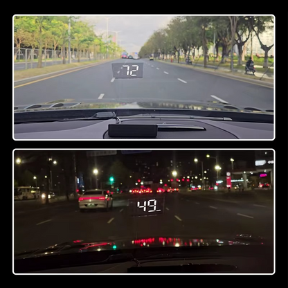 Car Speedometer Heads Up Display Windshield Projector